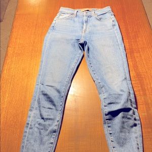 High waist luxe vintage jeans